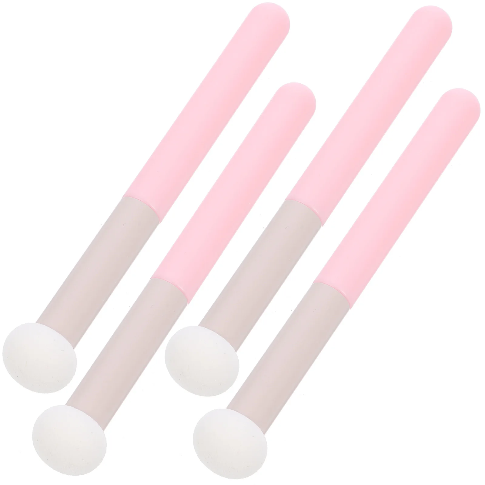 4Pcs Mushroom Head Makeup Sponges Concealer Brush for Face Powder Blush Precision Application Smooth Easy Grip Beauty Tools Set