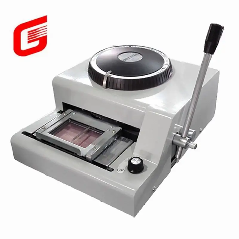 

Cheap PVC Card Embosser plastic business Smart card machines Stamping Machine embossing machine for pvc card