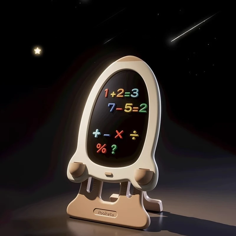 Foldable No Installation Drawing Toy Home Use Stand Magnetic Erasable Doodle Board Reusable Writing Painting Blackboard For Baby