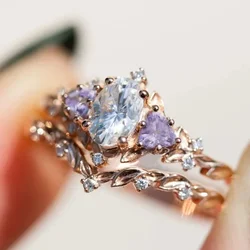Women Simple Ring Small Fresh Copper Inset Artificial Zircon Ring Classic Personality Rings for Women Jewelry Bling Ring Men