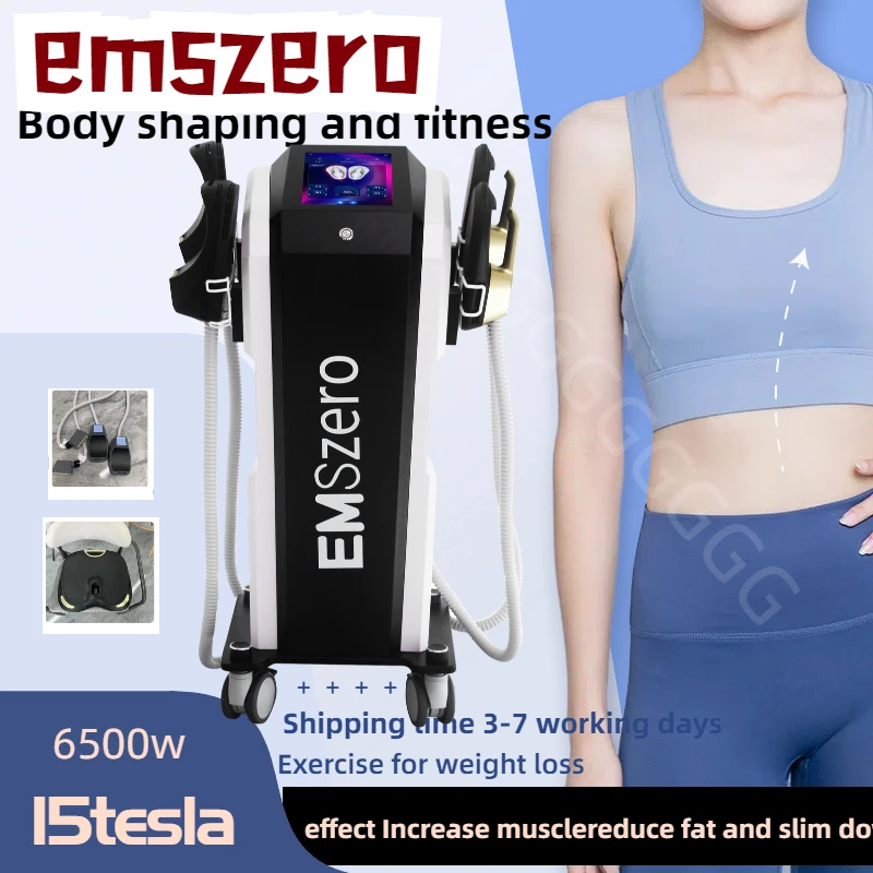 200HZ Emszero RF Stimulasi Otot Ultra Penghilang Lemak Mesin Pembentuk Pinggul Pelangsing Tubuh EMS EMSzero Salon Penurun Berat Badan