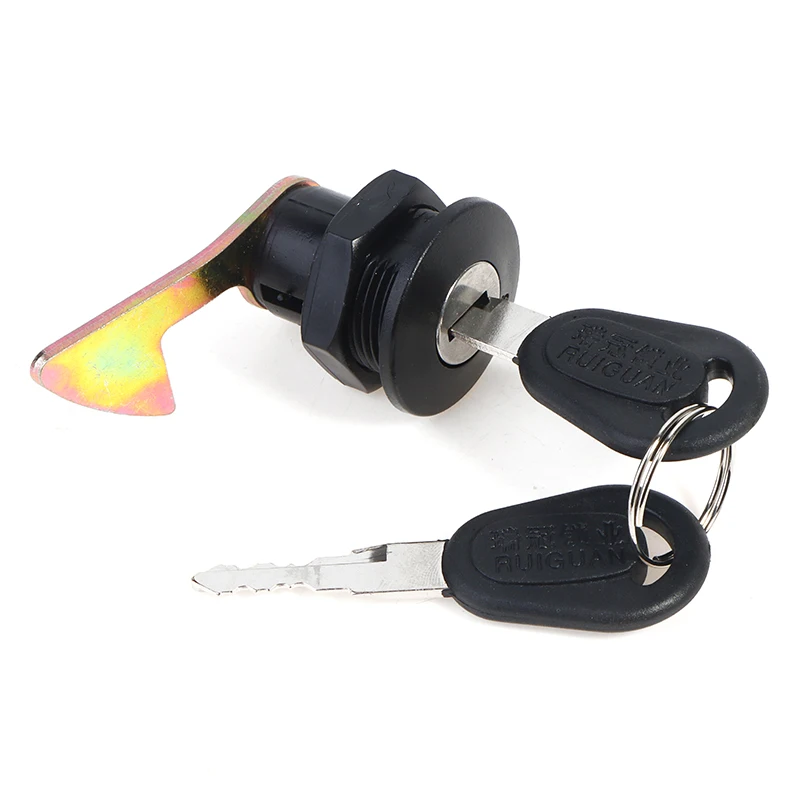 New Short Hook Rear Tail Box Key Switch Lock for Motorcycle Quad ATV Go Kart