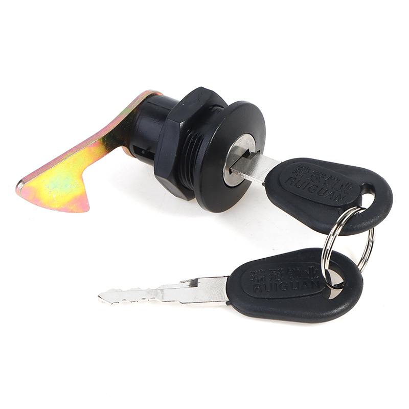  New Short Hook Rear Tail Box Key Switch Lock for Motorcycle Quad ATV Go Kart 