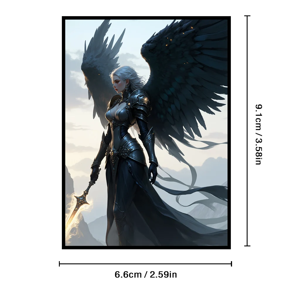 120 قطعة 66 × 91 مللي متر الكرتون أنيمي حافظة بطاقات مجلس بطاقة الألعاب حامي بطاقة درع غطاء بطاقة مزدوجة لبطاقة MGT/TCG #2