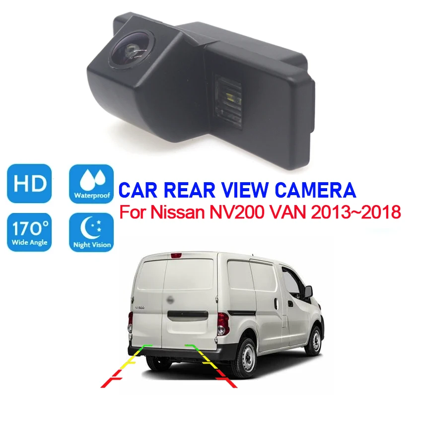 

CCD HD Fisheye Rear View Camera For Nissan NV200 VAN 2013 2014 2015 2016 2017 2018 Car Reverse Parking Monitor Night Vision