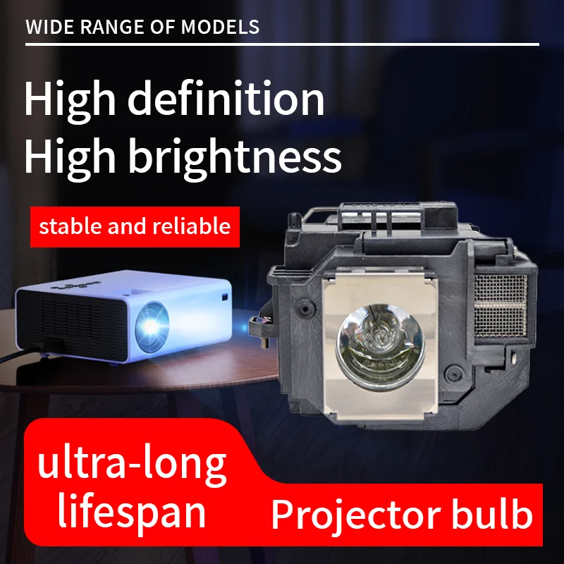 

ELPLP58 For Epson EX3200 EX5200 EX7200 PowerLite 1220 1260 S9 X9 S10+ VS200 EB-S10 EB-S9 EB-S92 EB-W10 EB-W9 EB-X10 EB-X9 EB-X92