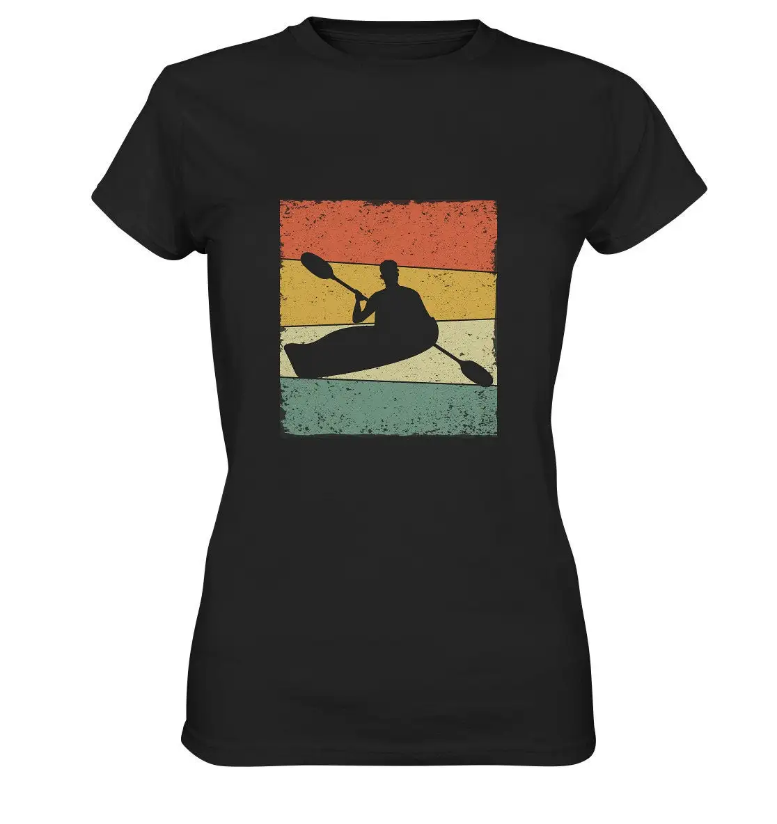 Kayak Retro Kayaker Vintage T Shirt