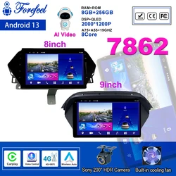 Android 13 For Honda Acura MDX 2007 - 2013 Auto Radio Video Multimedia Navigation GPS Monitor High-performance CPU QLED Screen