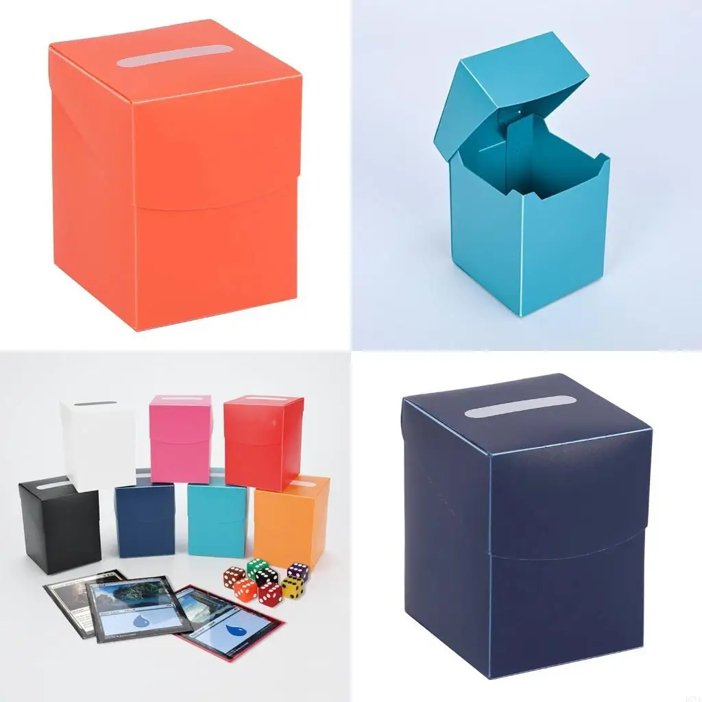 

D7YD Recyclable Game Card Case For Collectible Trading Cards Storage Box