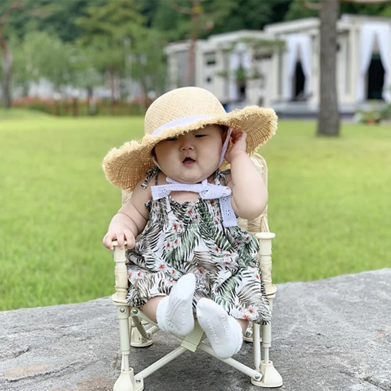 Silla plegable para comer para bebés, asientos de viaje para Picnic al aire libre, bandeja de comida desmontable, sillas para niños y niñas de 6 meses a 5 años