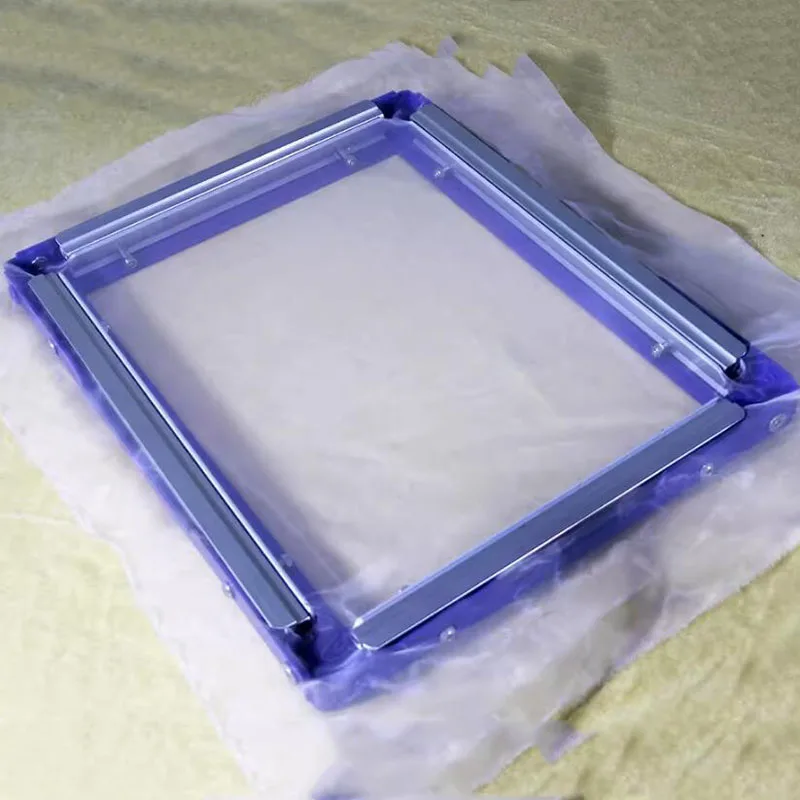 Imagem -02 - Glueless Self-tensioning Frame Integrated Frame Tensionamento Device Screen Printing Plate Making Tool