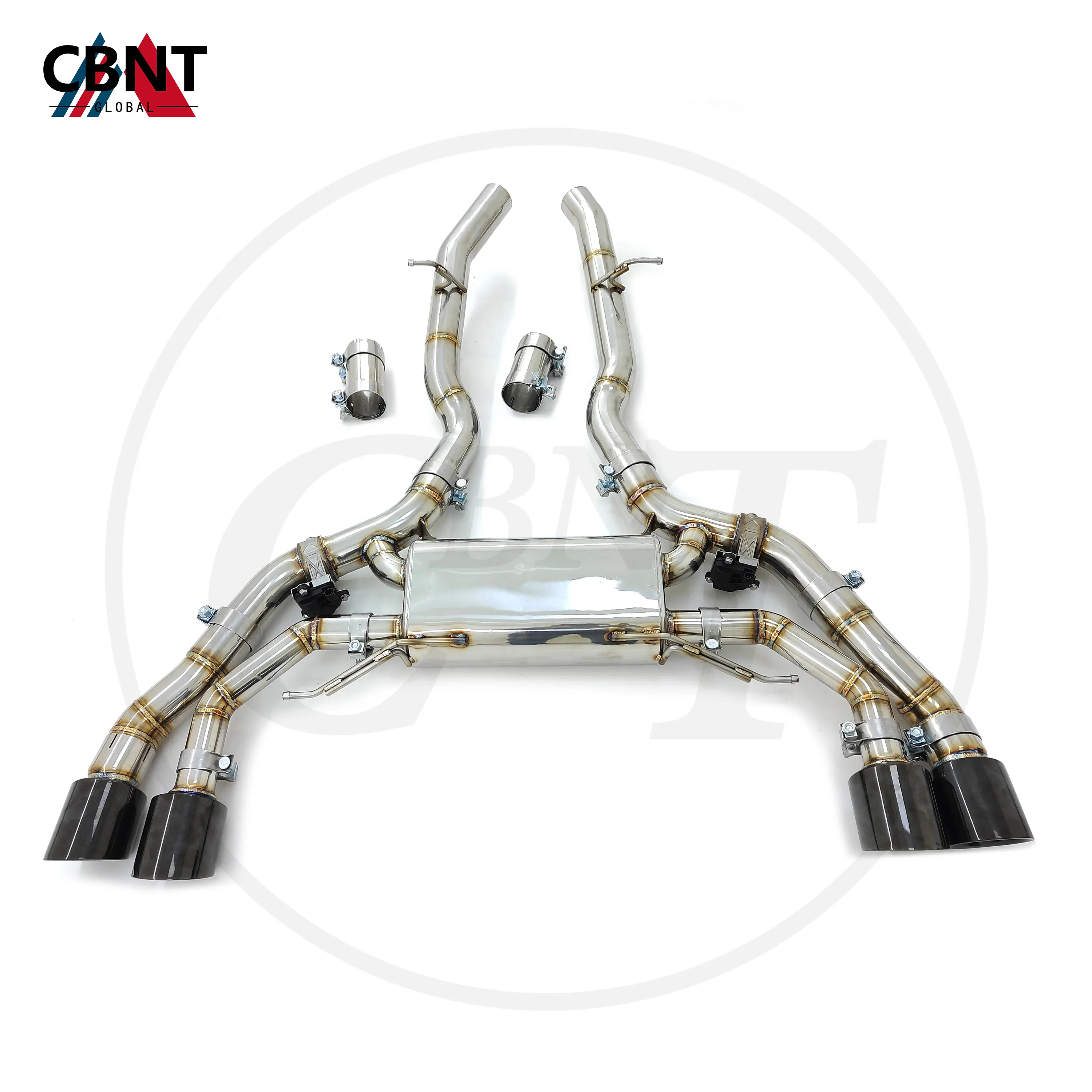 

CBNT for BMW X3M F97 X4M F98 S58 3.0T Exhaust System Axle-back with Valve Muffler 304 Stainless Steel Performance Exhaust-pipe