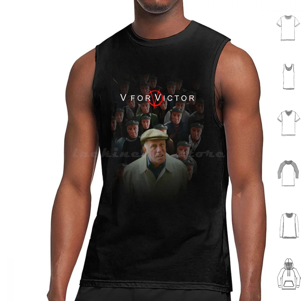 V For Tank Tops Print Cotton V For Vendetta Meldrew On Foot In The Grave I Dont Believe It Funny