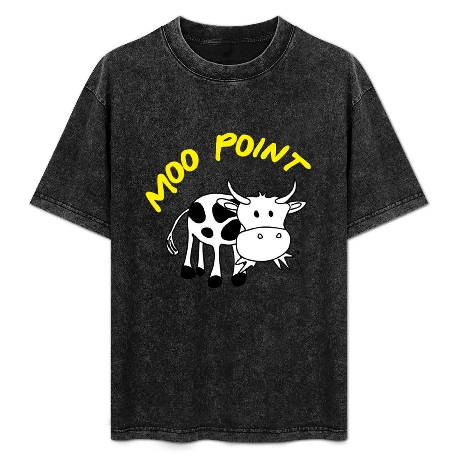 Moo Point T-Shirt anime figures customizeds essential t shirt mens t shirts top quality