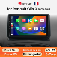 Junsun Android Car Radio Autoradio For Renault Clio 3 2005-2014 Car Intelligent Systems for Apple Wireless Carplay Auto France
