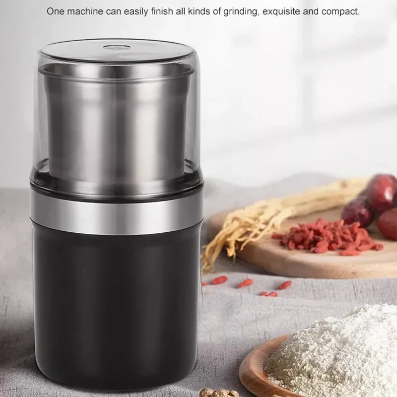 Coffee Grinder Machine Professional Coffee Beans Mill Grinder Portable Electric Spice Food Crusher Pepper Mill Grain Mill