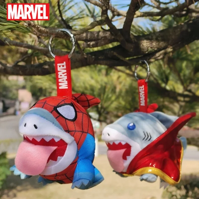 

Authentic Marvel Rivals Jeff The Land Shark Cosbi Plush Keychain Blind Box Mini Plush Doll Marvel Merchandise Mystery Surprise