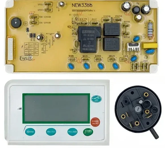 

New For Series Excited Drum Washing Machine Universal Control Board SXY3388 PCB Set English Version Compatible Washer Parts