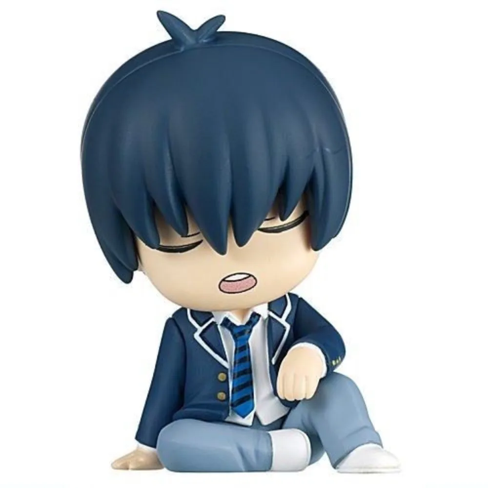 Blue Lock Shoulder Lean Box Figure Isagi Bachira Nagi Reo Anime Collectible Kawaii Desk Decor Model Ornament Gift for Fan