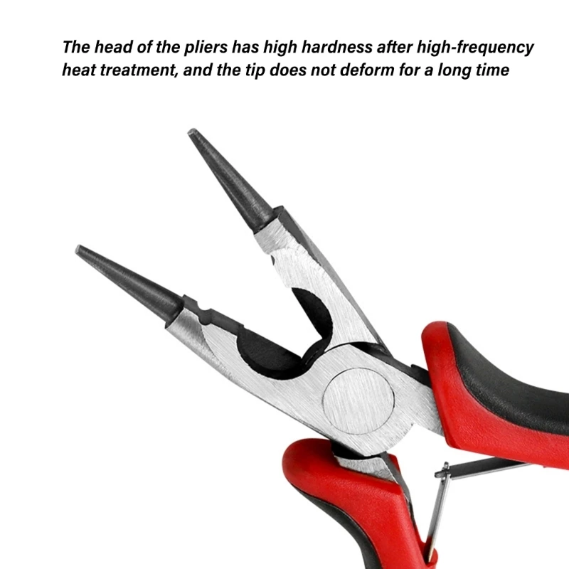 Jewelry Pliers Jewelry Making Tool with Needle Nose Plier Round Nose Pliers M68E