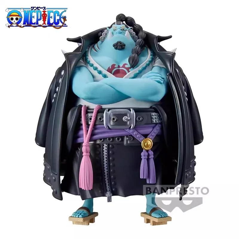 

16cm One Piece Original Genuine Banpresto Dxf Red Theatrical Version Jinbe Pvc Statue Action Figure Toys Model For Kid's Gift