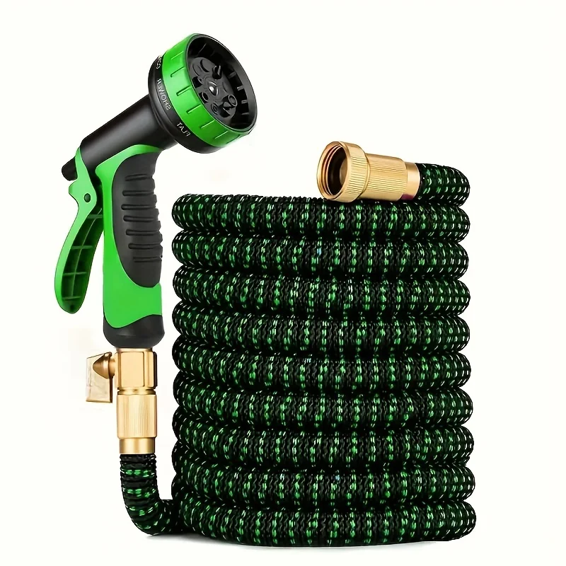 25ft-100ft Garden Hose Expandable Magic Water Pipes Home Garden Daily Watering Tools High-Pressure Car Wash Cleaning Water Gun ﻿