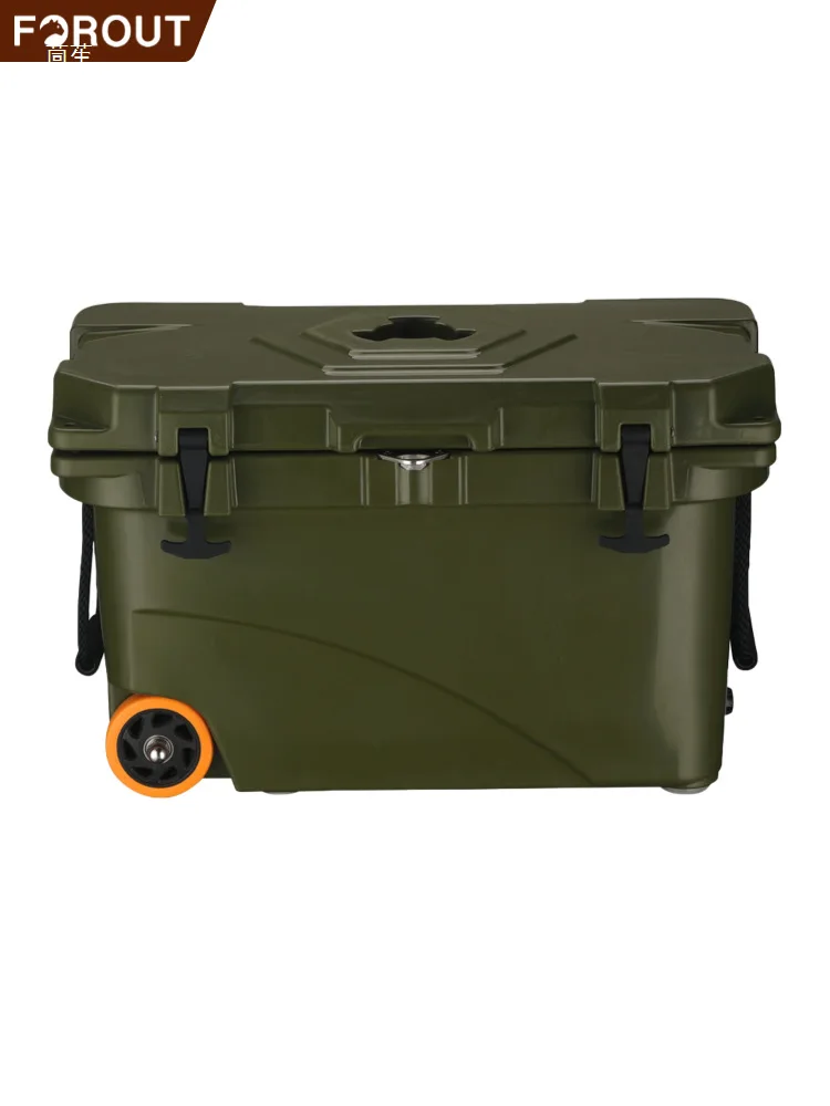 Large capacity roller rotational molding sea fishing box refrigerated box incubator commercial fishing outdoor fishing box