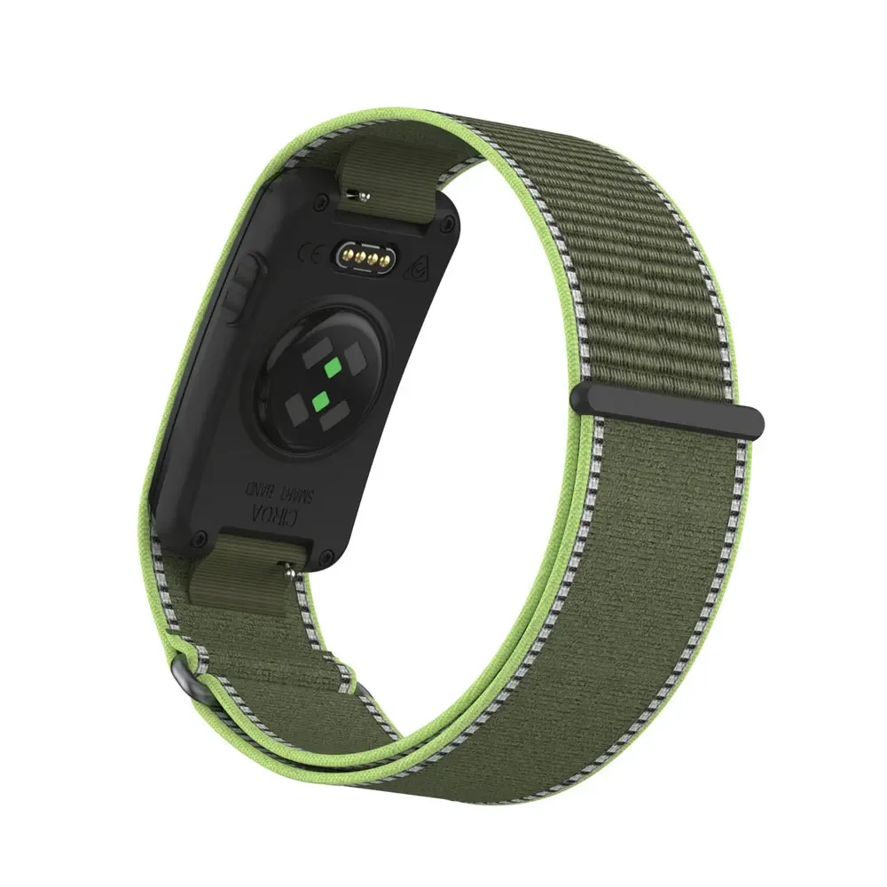 Nylon Bicep Arm Strap for Garmin CIRQA Smart Band light Adjustable Breathable Sport Replacement Wristband for Garmin CIRQA
