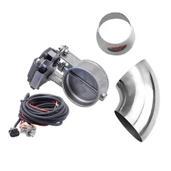 Excellent sealing Exhaust Control Valve Electric exhaust control valve Electric Valve with switch Bends and reducers