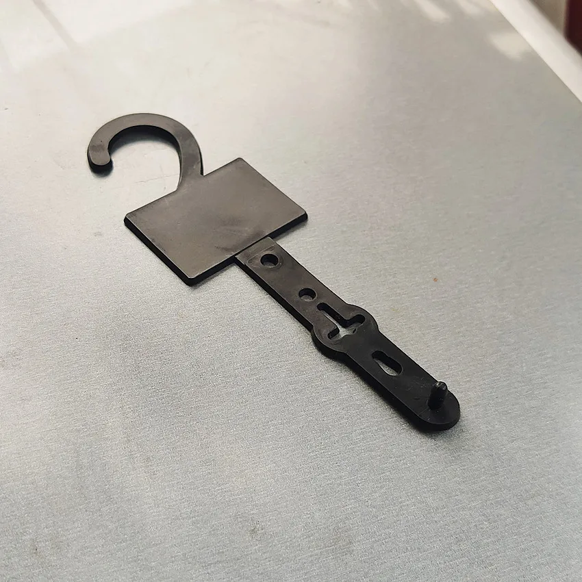 Clip di Fissaggio in Plastica, Ganci per Esposizione di Prodotti in Pelle, Accessori per Abbigliamento, Confezioni HK8