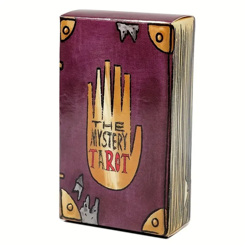 78-Card Gravity Falls Inspired The Mystery Tarot Card Deck - Standard Edition, Full Deck for Witchcraft, Divination & Gameplay