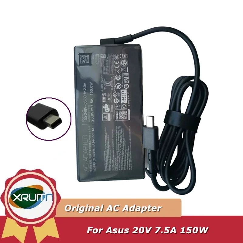 

Original A24-150P1A 20V 7.5A 150W AC Adapter Charger For ASUS V16 V3607VJ-RP097X A24-150P1A Laptop Power Supply