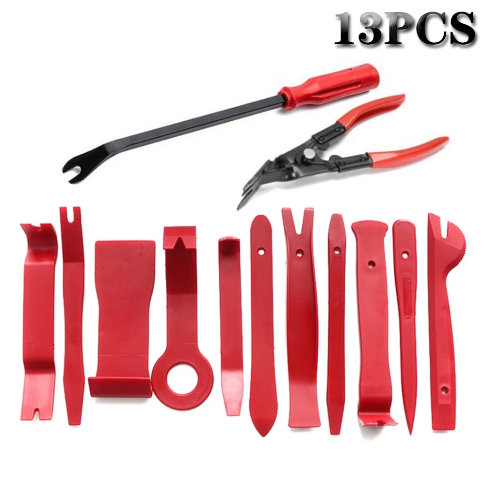 Auto Gereedschap Auto-interieur Demontage Kit Plastic Trim Removal Tool Auto Clips Puller Diy Paneel Gereedschap voor Auto Trim Puller Set