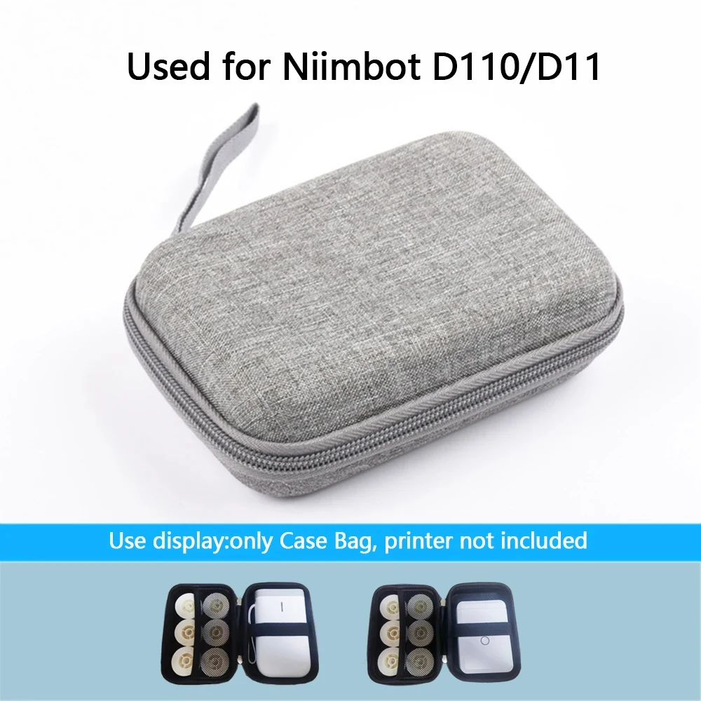 Niimbot Case Bag Mini Portable Printer Pocket Label Thermal Printer USE Protective Shell For D110 D11 D101