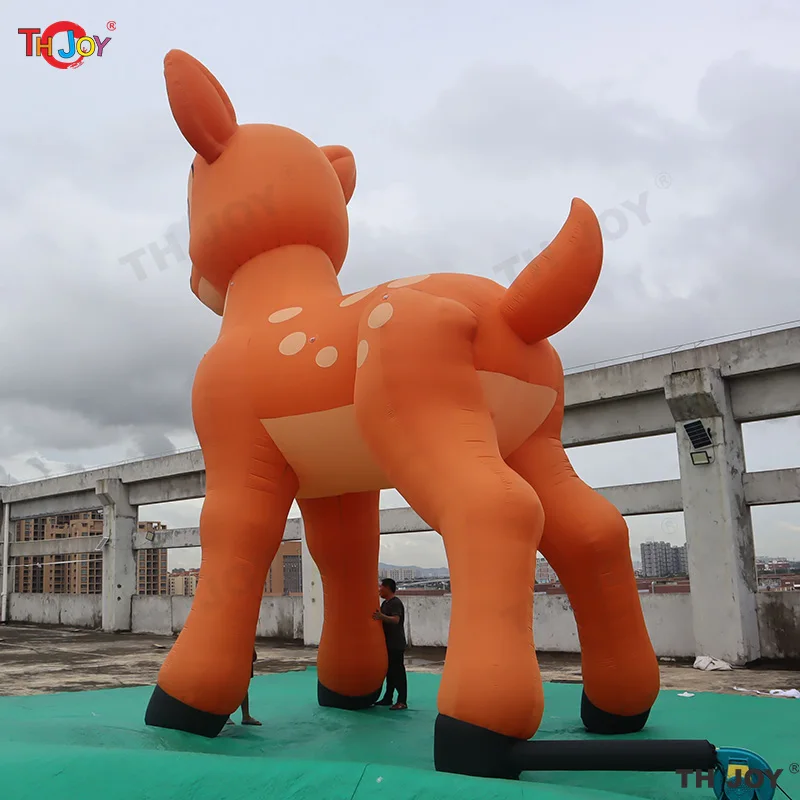 New Design 8m Giant Inflatable Rudolph Reindeer Christmas Deer