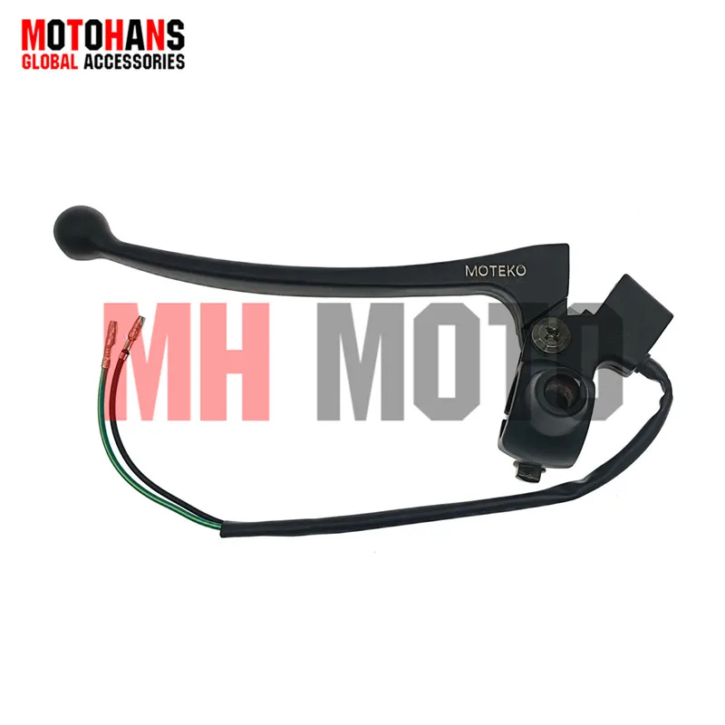 HANDLE CLUTCH LEVER WITH MIRROR HOLDER FOR AKT AK125SL NDK125 DAKAR200 HONDA CG125 NXR125 2