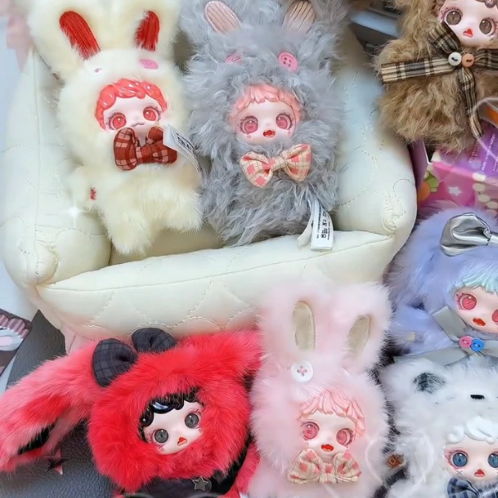 

MIOCO Third Generation Warm Hug Series Mini Collection Furry Plush Blind Box Decoration Figurine Gift Fashionable Toy Doll