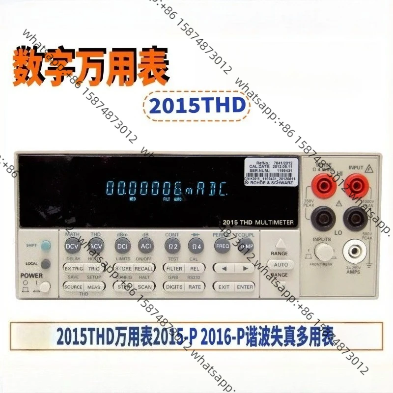 

Keit hley 2015THD Multimeter 2015-P 2016-P Harmonic Distortion Multimeter