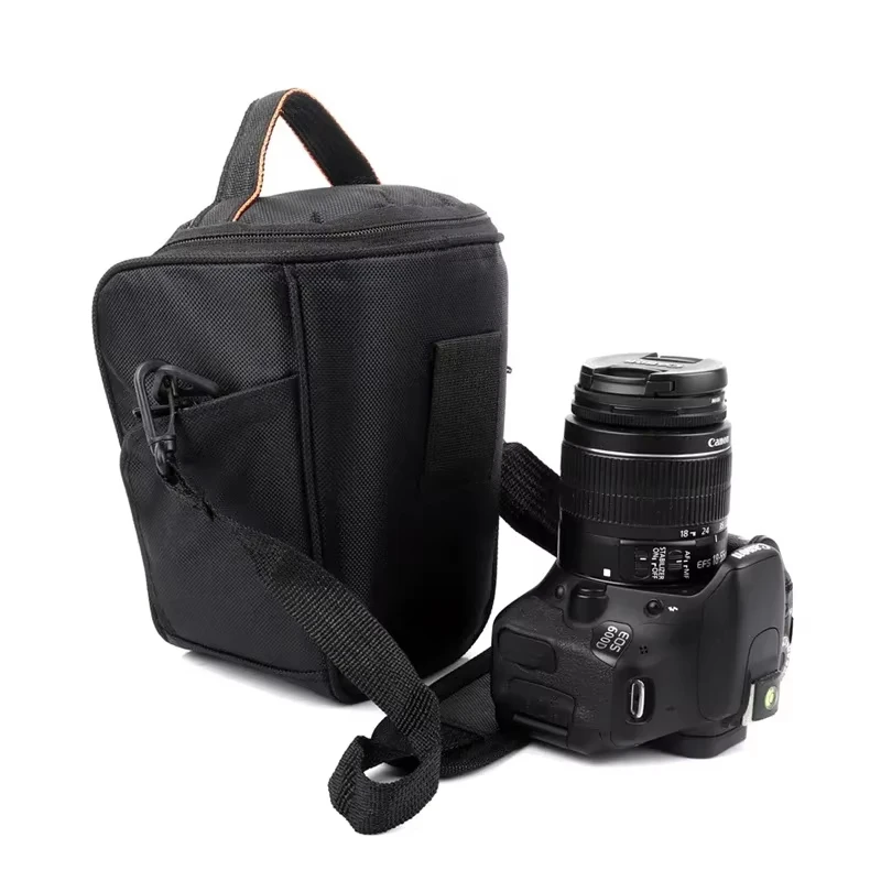 حقيبة كاميرا نايلون SLR حقيبة كتف رقمية لنيكون D90 D3100 D3200 D5100 D7000 SLR DSLR حقيبة كاميرا لكانون سوني