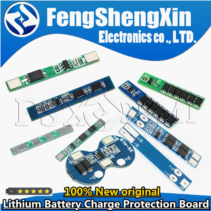 18650 Lithium Battery Charge Protection Board 3A 7.5A 12A 3.2/3.7/7.4/8.4V Charging Voltage/Short Circuit/Overcharge Prevention