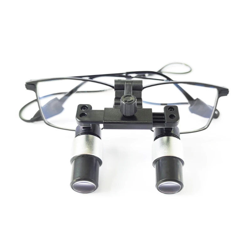 Burite New Design 4X Center Knob Structure Medical Surgical Dental 4.0X Kepler Binocular Loupes With Titanium Frame (FDJ-4X-B)