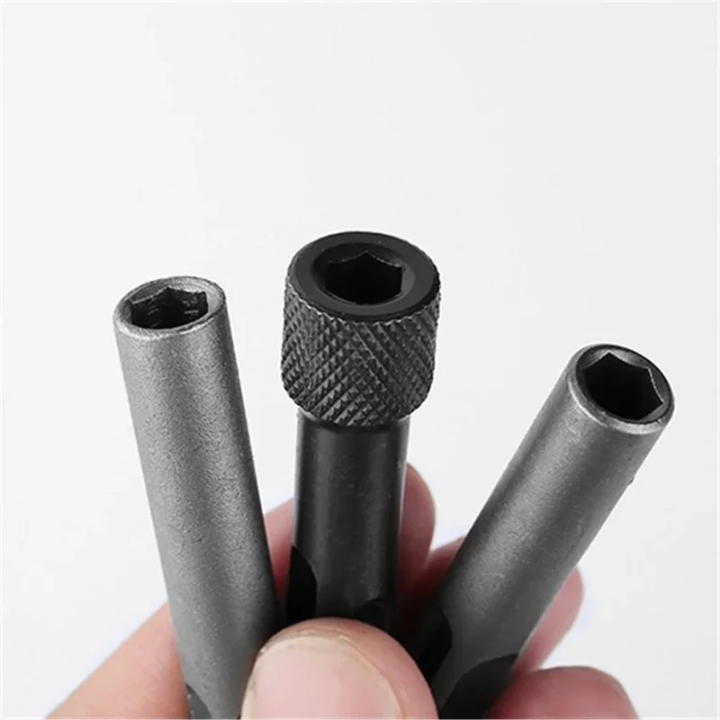 Electric Hammer Conversion Connecting Rod Sleeve SDS Inner Hexagon Converter Impact Drill Head Adapter Tool Texture High Quality