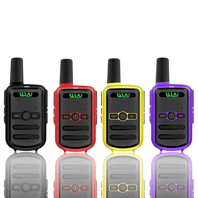 WLN KD-C51 Mini Walkie Talkie 5W UHF400-470MHz 16 Channels Portable Two Way Radios Hotels KTV Restaurants Waiter Intercom C51