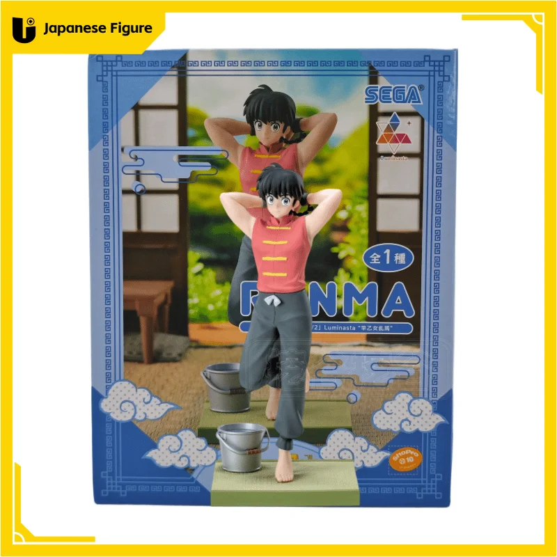 

In Stock Original SEGA Ranma 1/2 Tendou Akane Ranma PVC Anime Character Model Collection Desktop Decoration Toys Festival Gifts