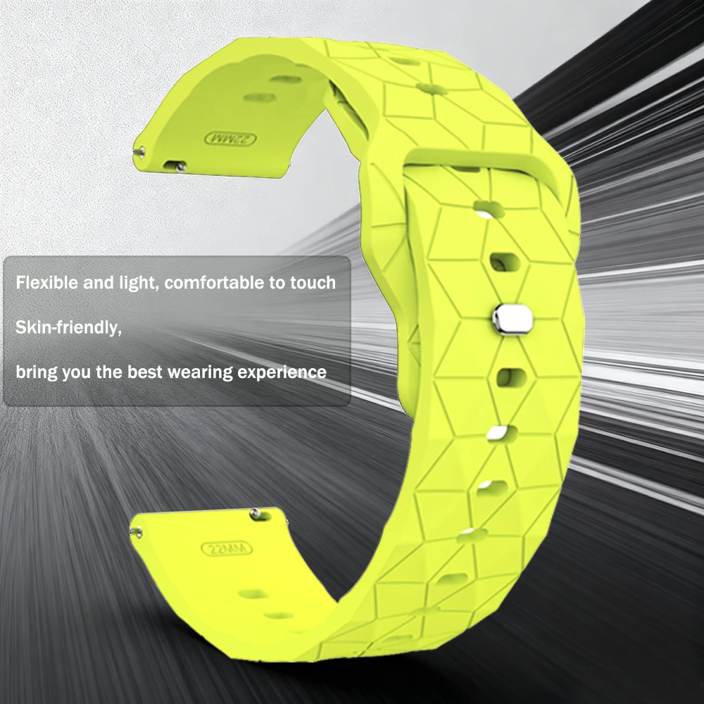 حزام لساعة Xiaomi S4 S3 S2 S1 Active/Mi Watch 2 Pro/Color 2 حزام سيليكون رياضي لـ Amazfit BALANCE 2/Bip 6 5 22 مللي متر Correa #2