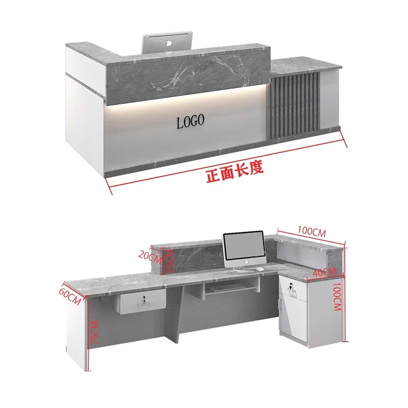 

Дизайнерская барная стойка, касса, простая современная стойка регистрации, салон красоты, Kassentisch, коммерческая мебель