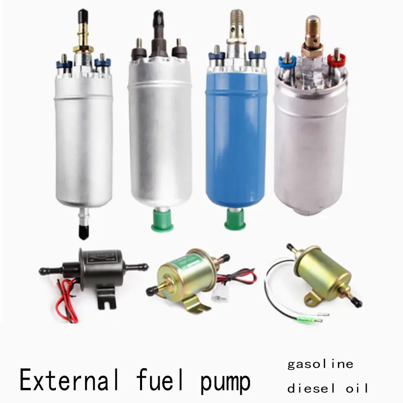 

12 В автомобильный внешний топливный насос высокого и низкого давления, модификация топливного насоса, электронный топливный насос
