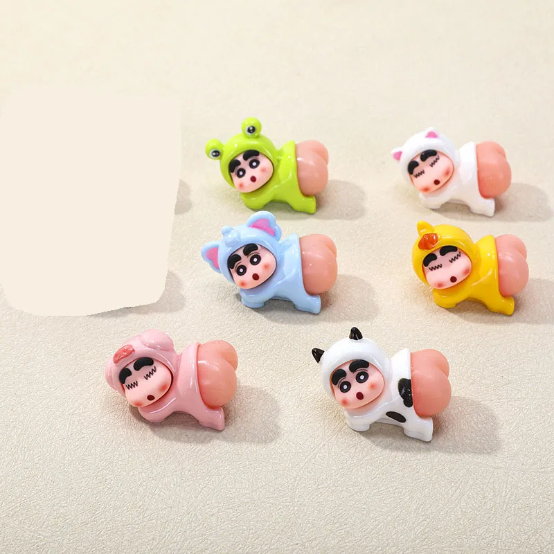 8 قطع من زخارف طاولة السيارة ذات الموقف اللطيف #4