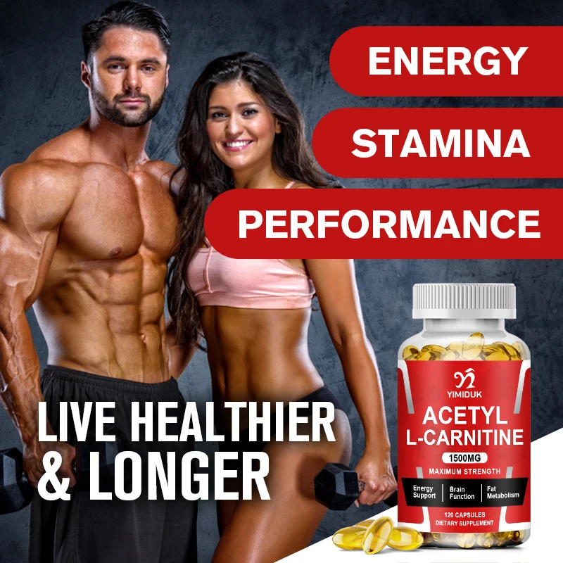 اشتر 2 واحصل على 2 مجانًا! كبسولات الأسيتيل النقية L-Carnitine، تدعم تعزز الوضوح الذهني، المزاج وقدرة التعلم، الوظيفة المعرفية #3