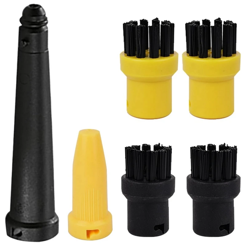 For Karcher SC1 SC2 SC3 SC4 SC5 CTK10 CTK20 Steam Cleaner Accessories, Round Brush Set, Nozzle Set